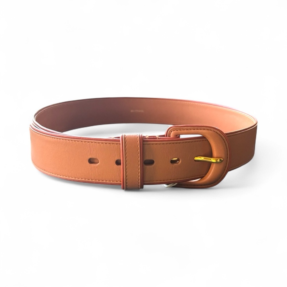 Zimmermann Brown Leather Belt With Buckle | Size Medium/Large